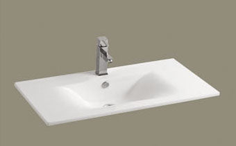 Keramik Aufbauwaschtisch 81x46,5x18,5 cm
