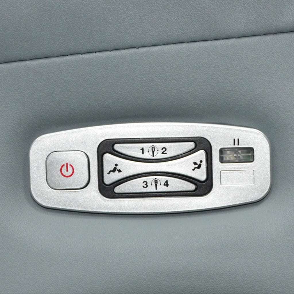 Massage chair light grey - Shiatsu massage function