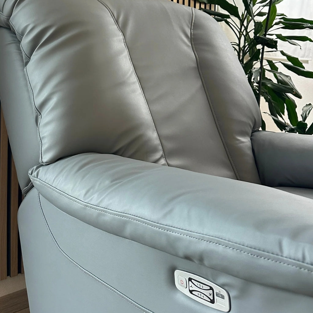Massage chair light grey - Shiatsu massage function