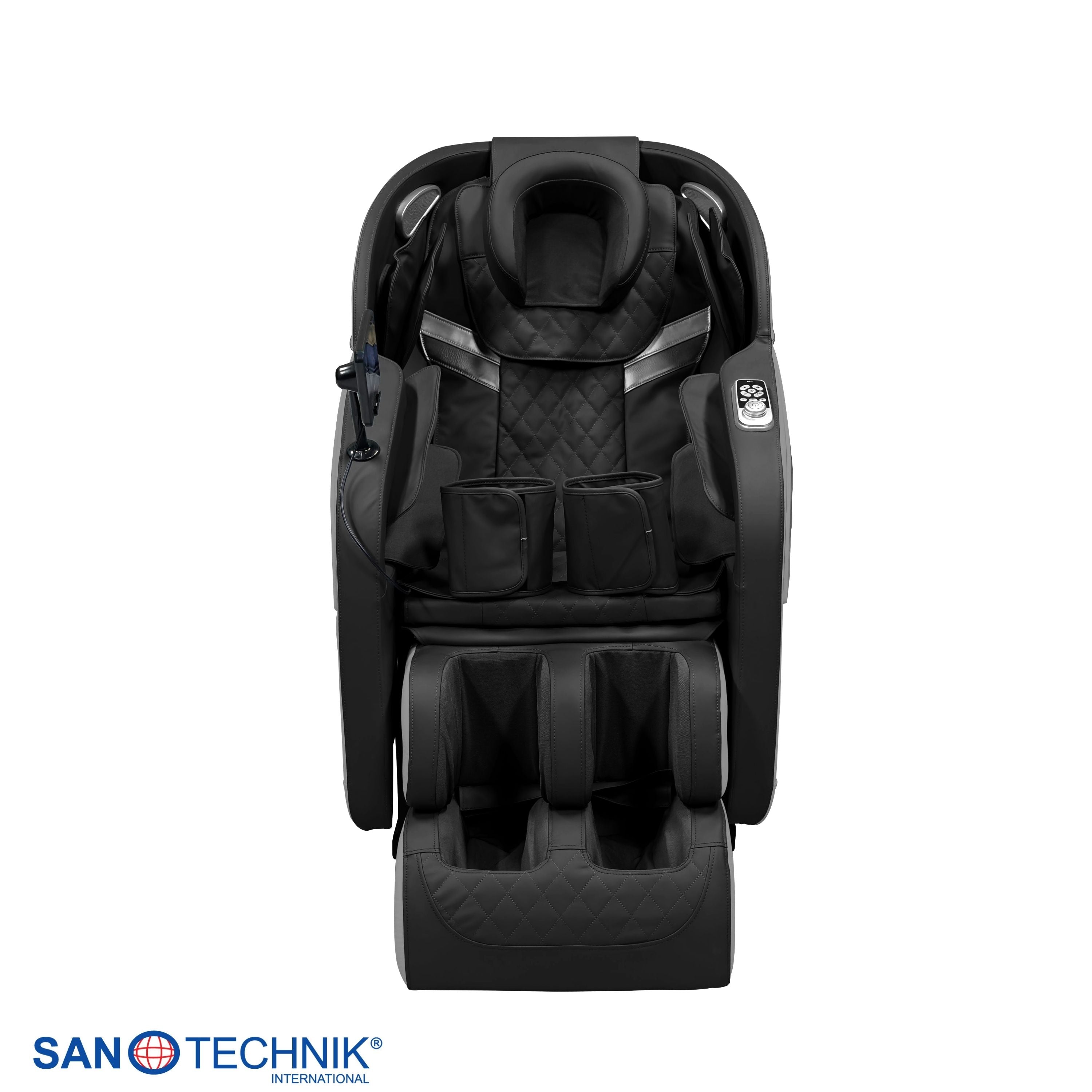 Master Pro Luxus-Massagesessel schwarz