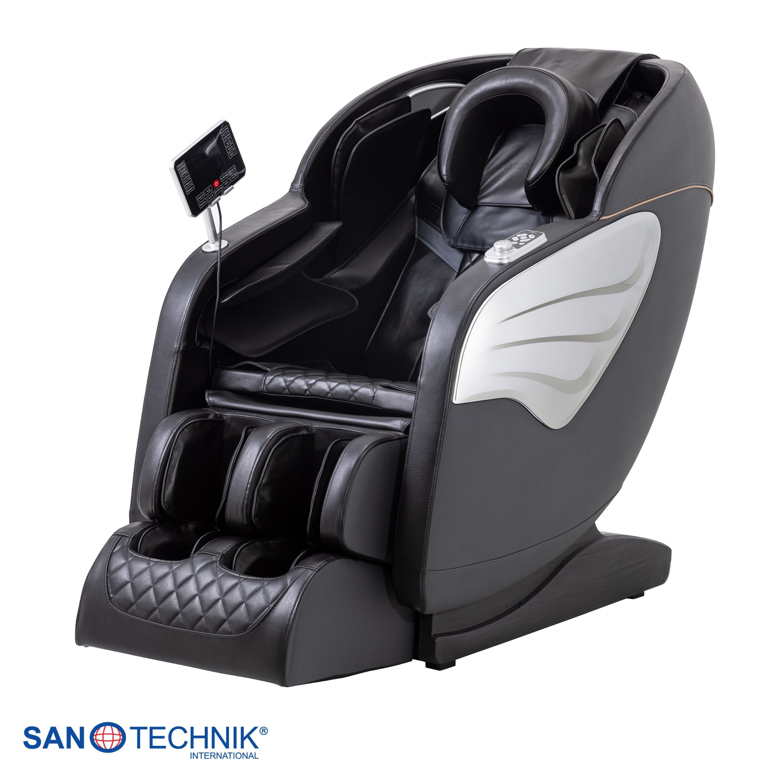 Master Pro Luxus-Massagesessel schwarz