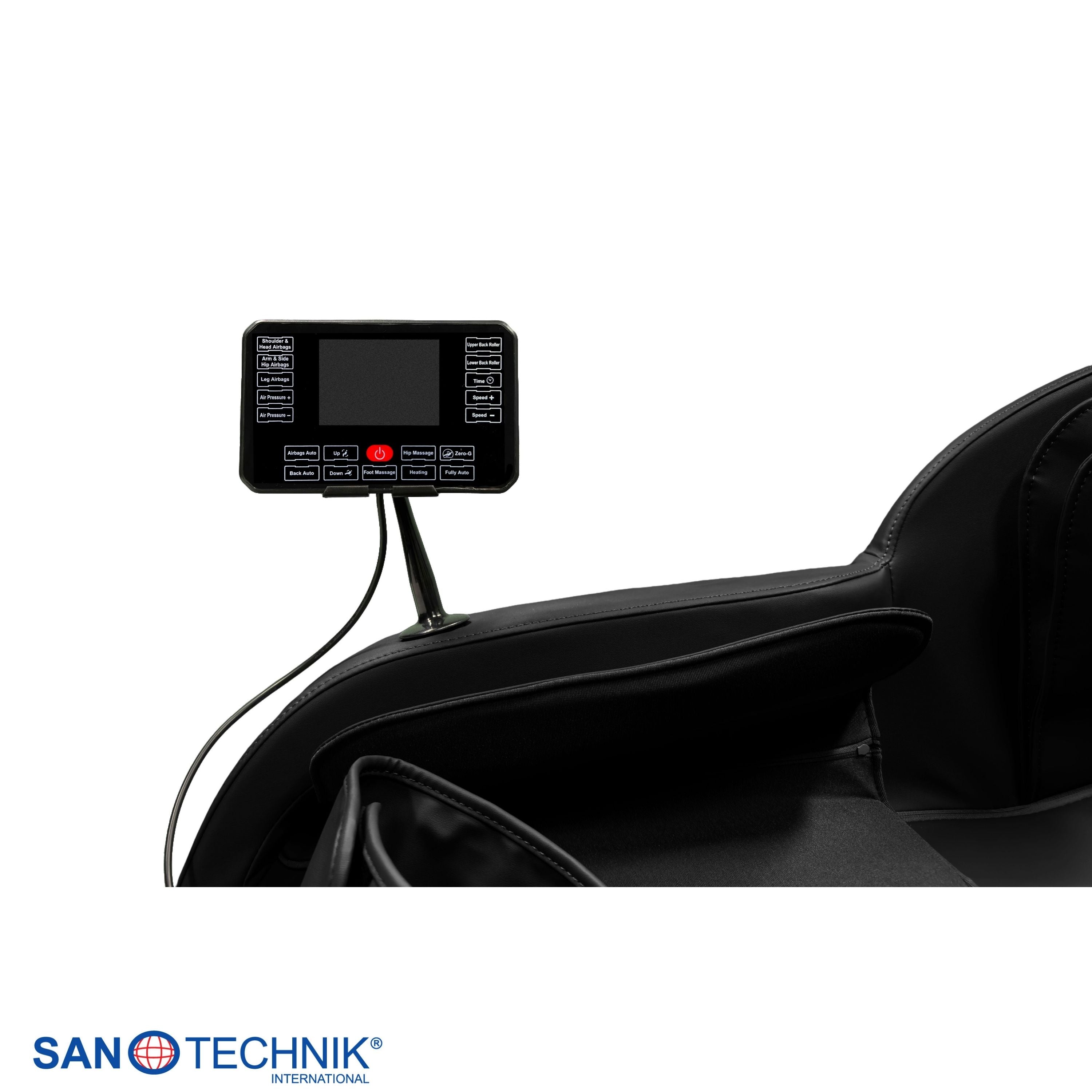 Master Pro Luxus-Massagesessel schwarz