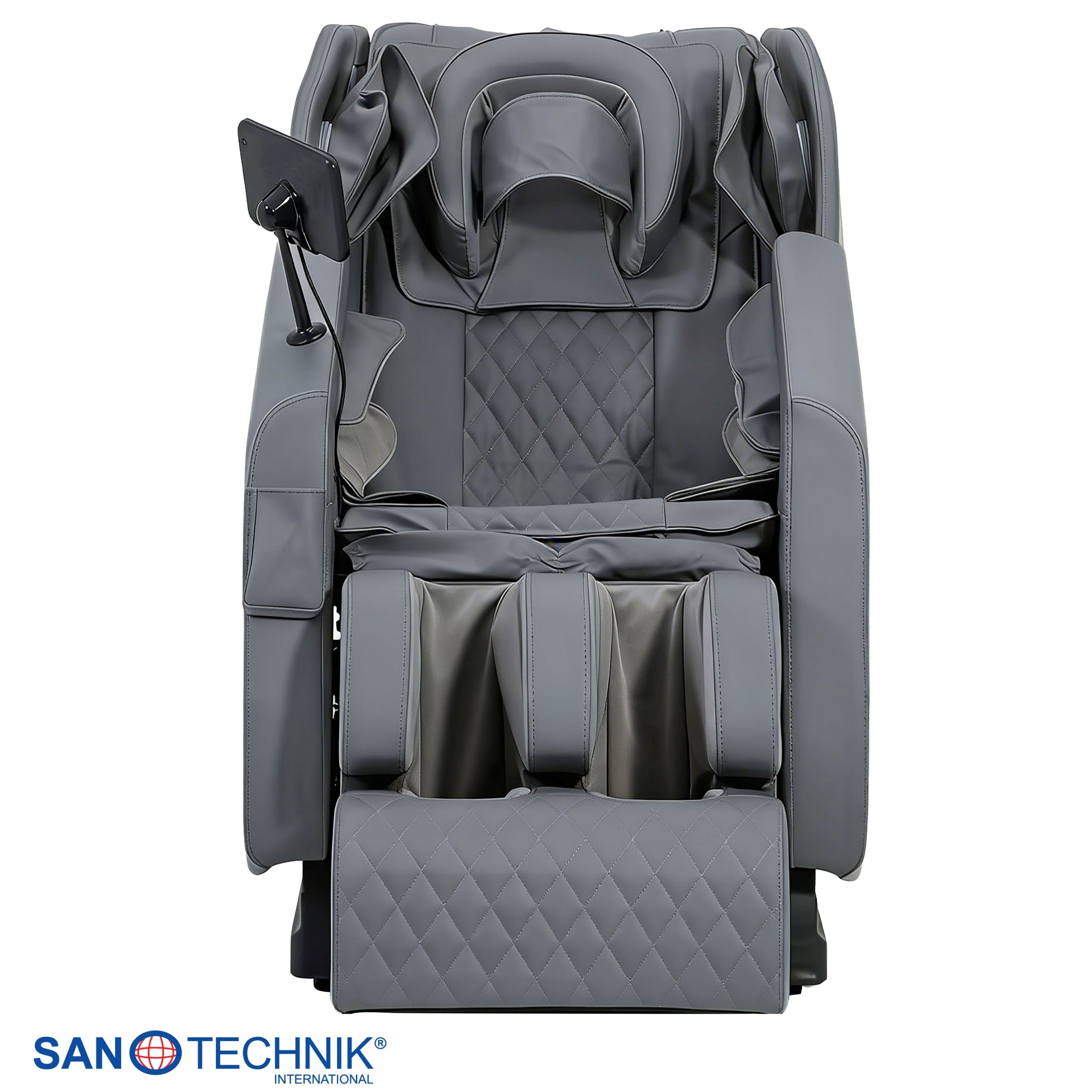 HEALORA luxury massage chair, grey