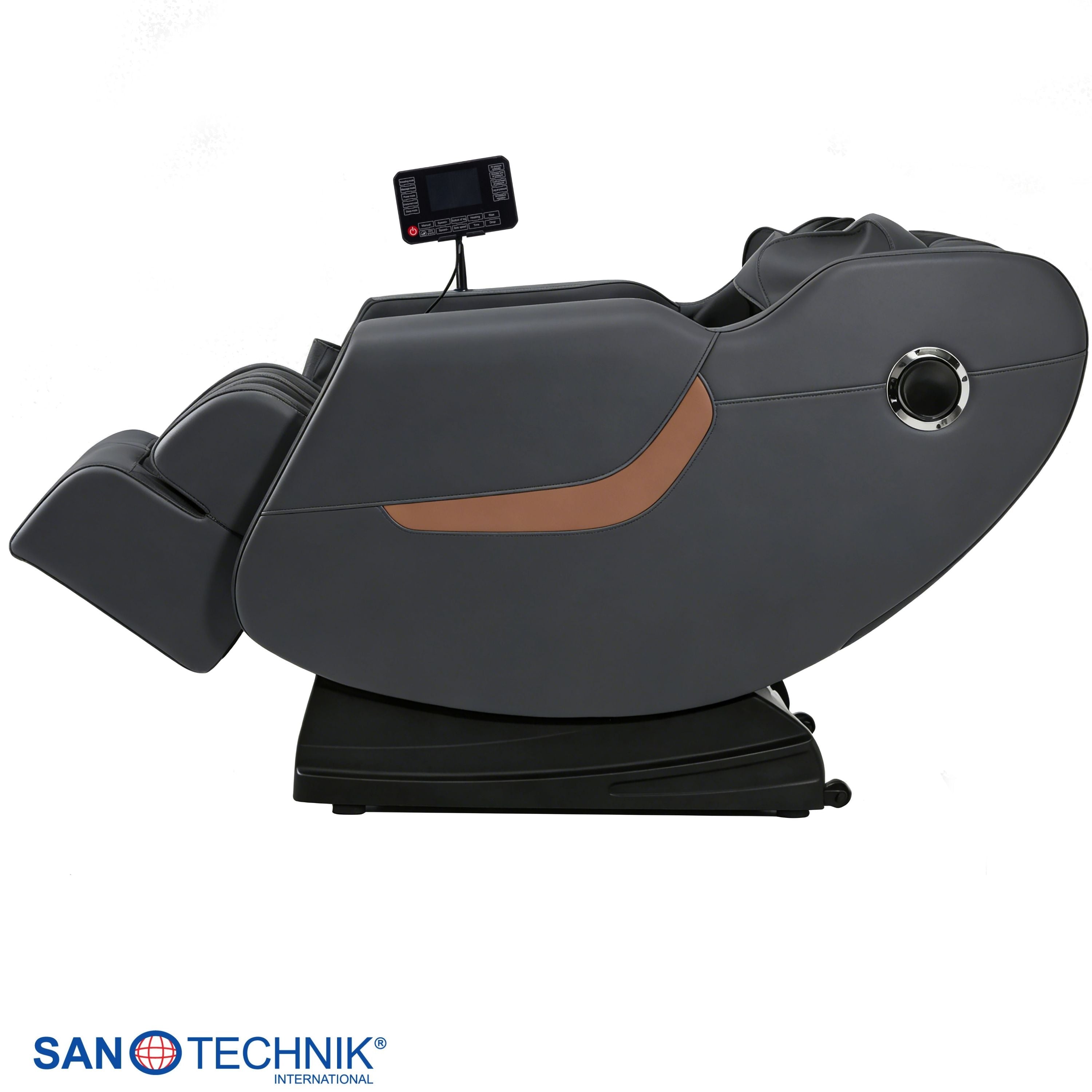 HEALORA luxury massage chair, grey
