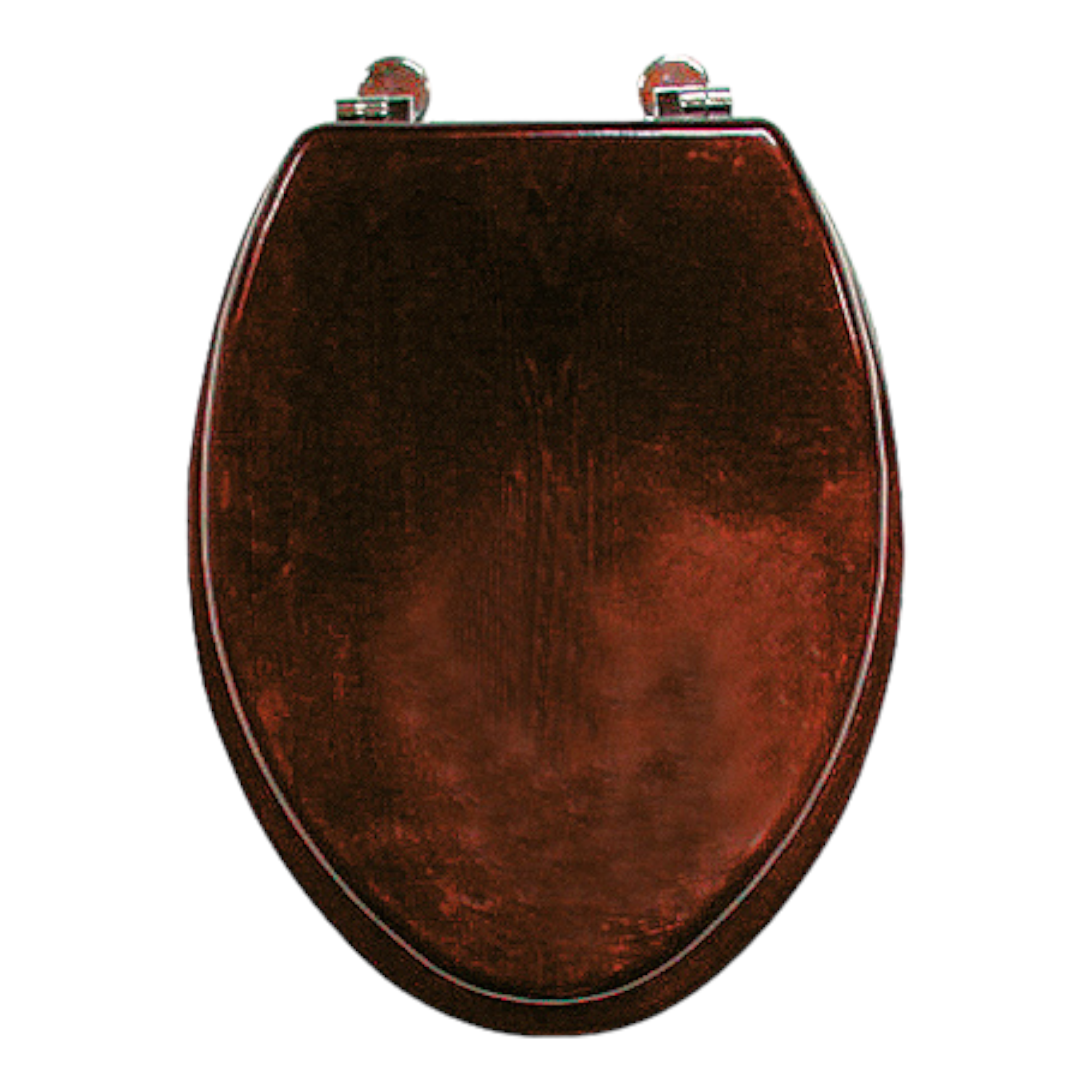 WC - Sitz Holz deko Dunkel