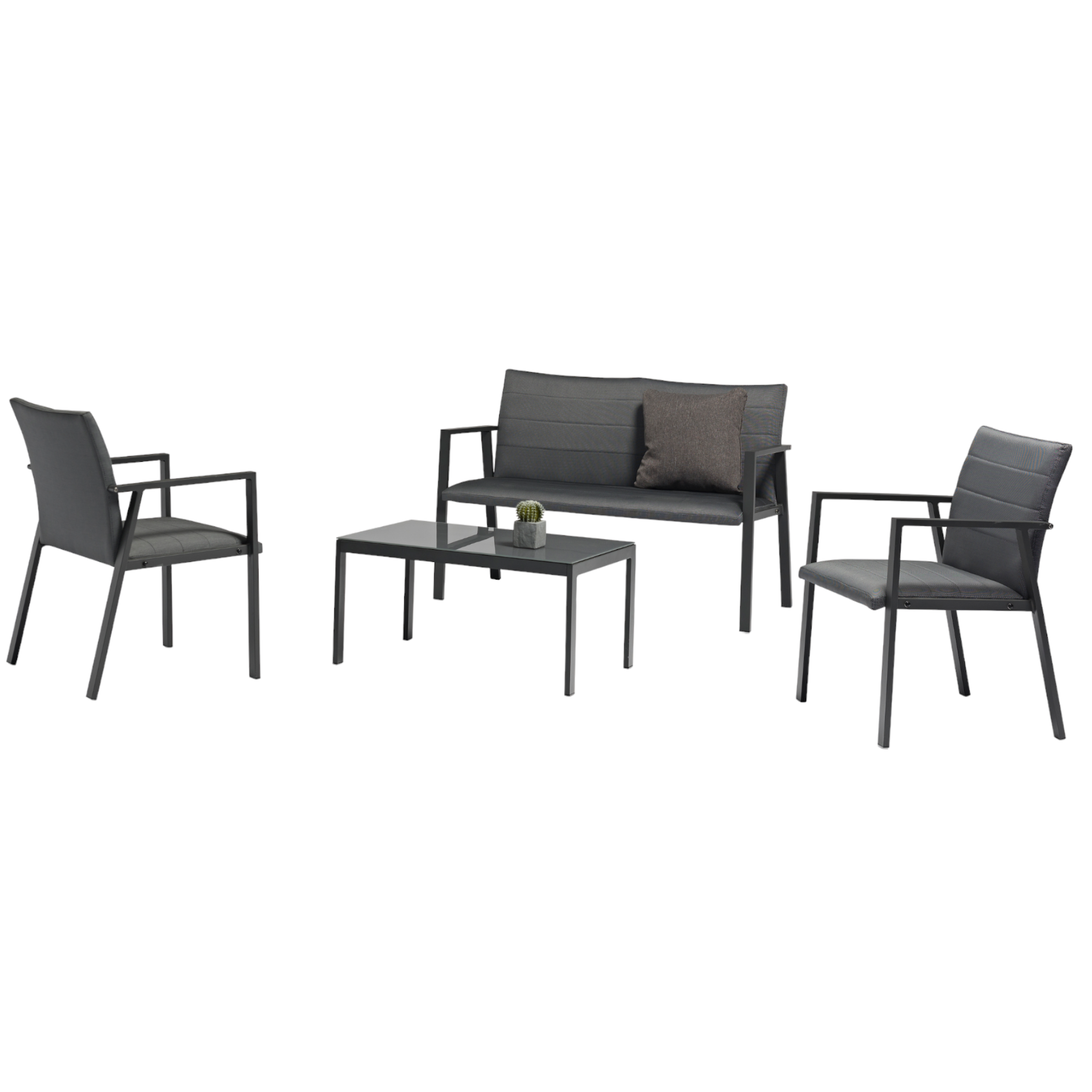 Gartenlounge Set Ibiza 4-teilig