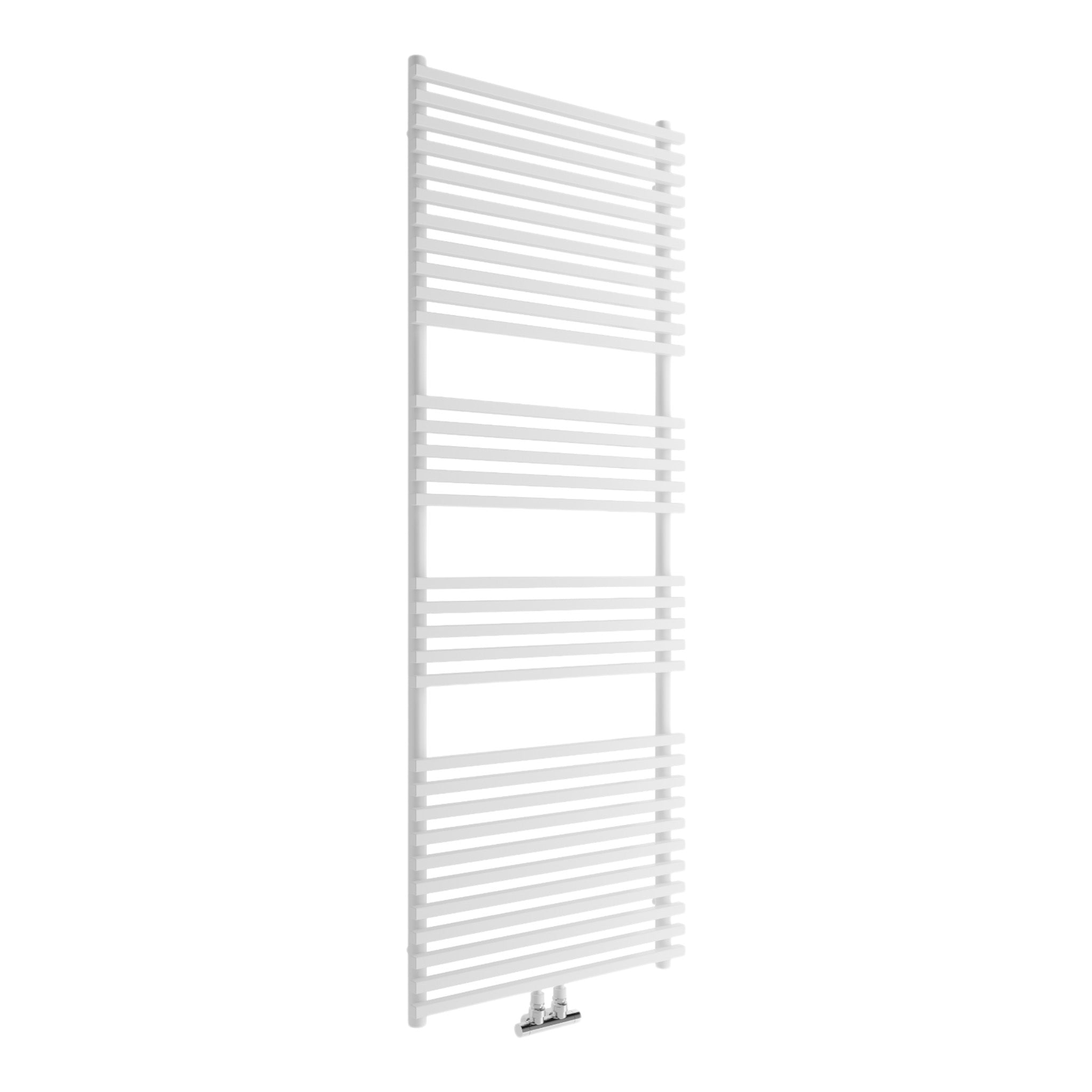 Designer radiator Trento, white, 1640 x 600 mm
