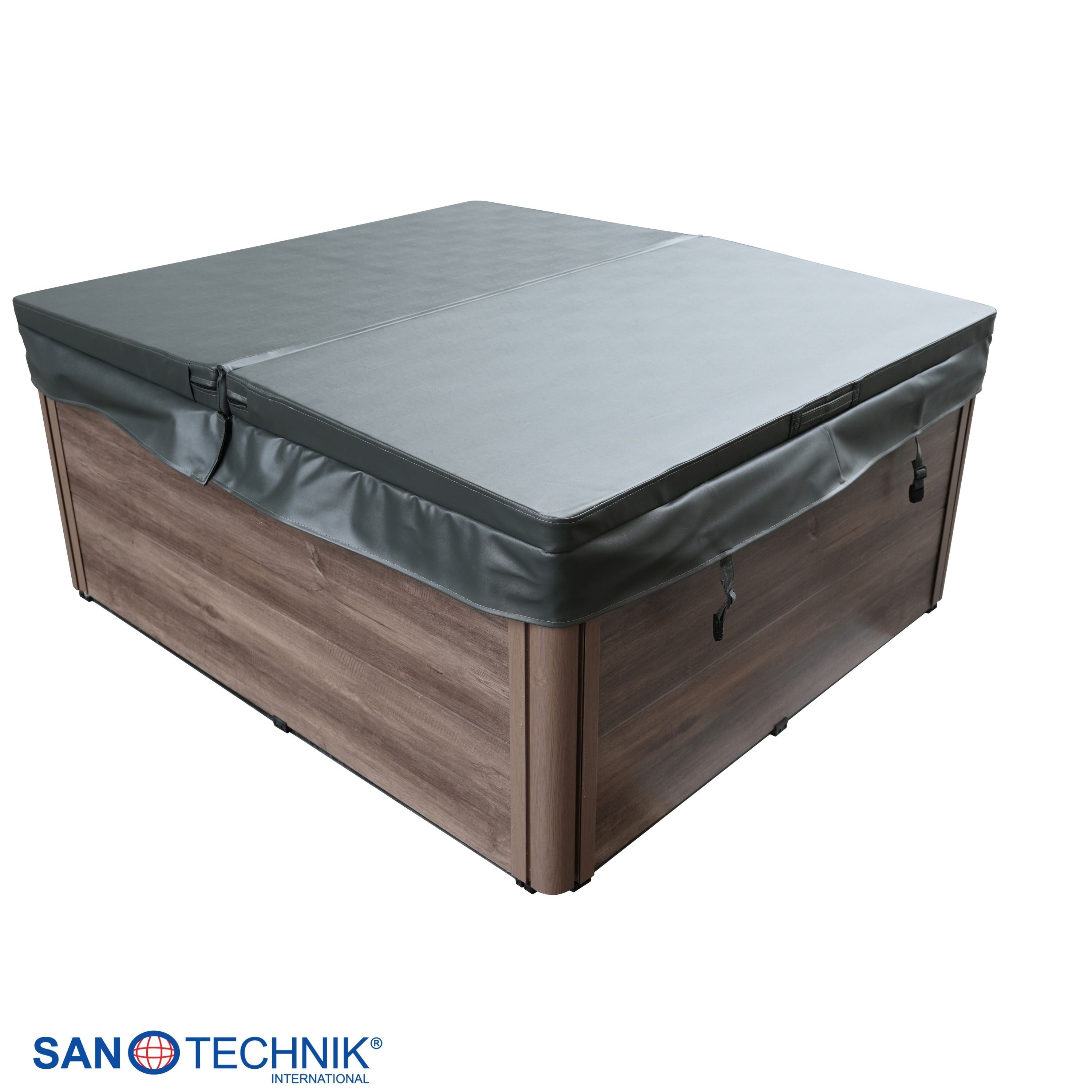 Outdoor whirlpool Modena Blue including cover - 205 x 130 x 70 cm