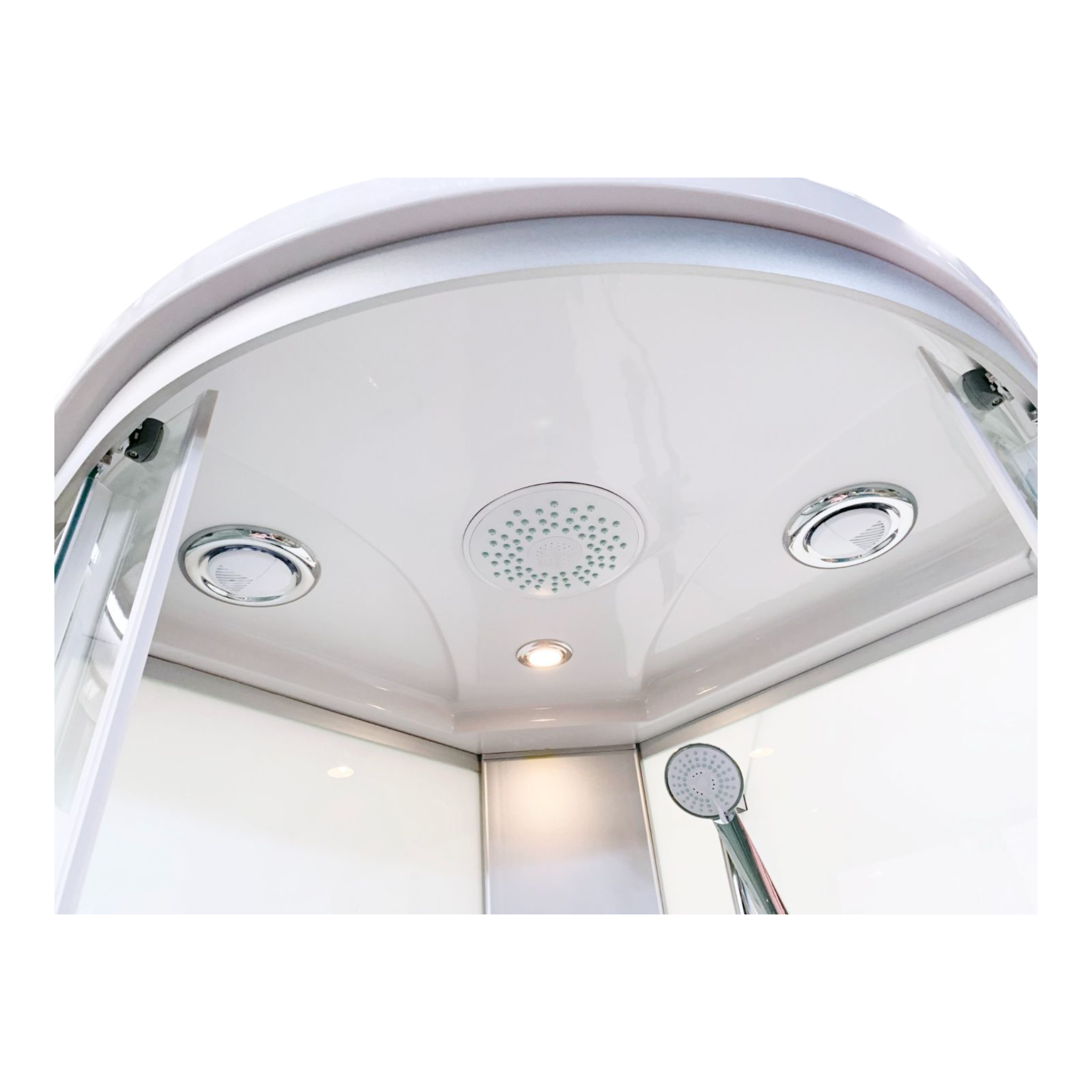 Complete shower cabin SCALA with quick assembly 90 x 90 x 215 cm