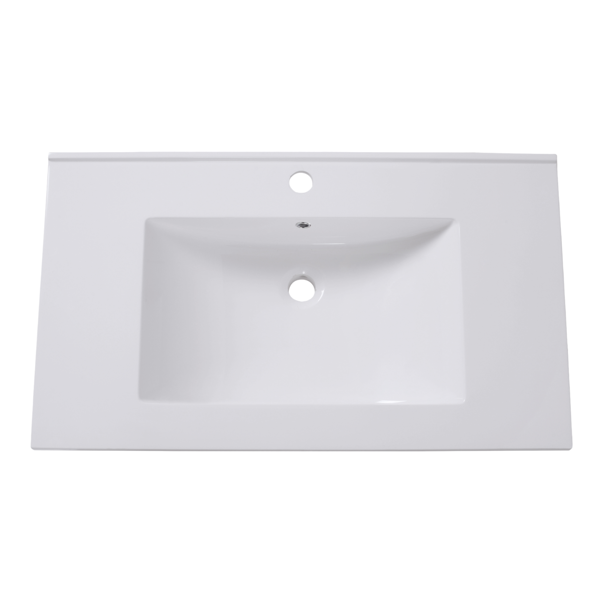 Waschbecken aus Mineralguss 80x46x17,5 cm
