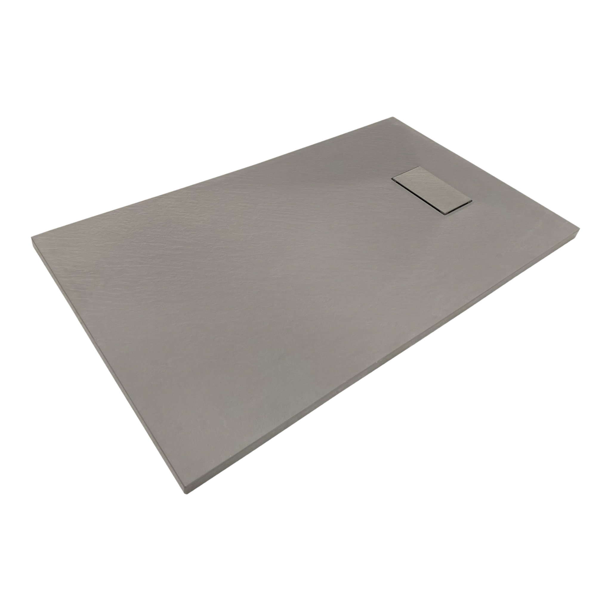 SMC Brausetasse 100x80 cm | Grau Steinoptik