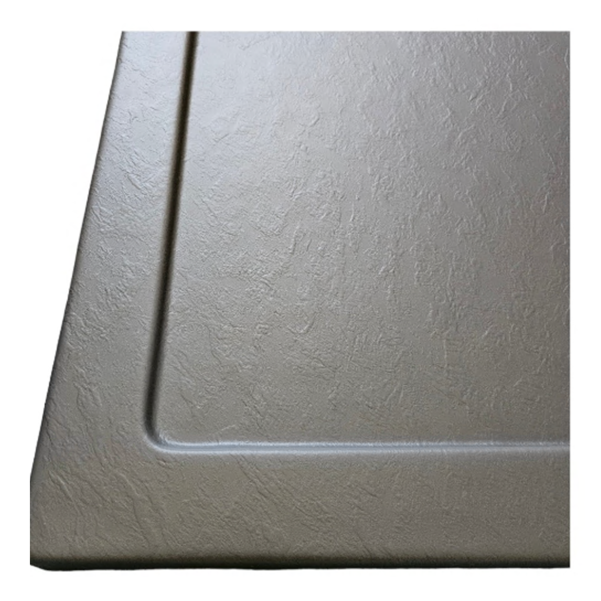 Acryl Brausetasse 80x80 cm | Grau