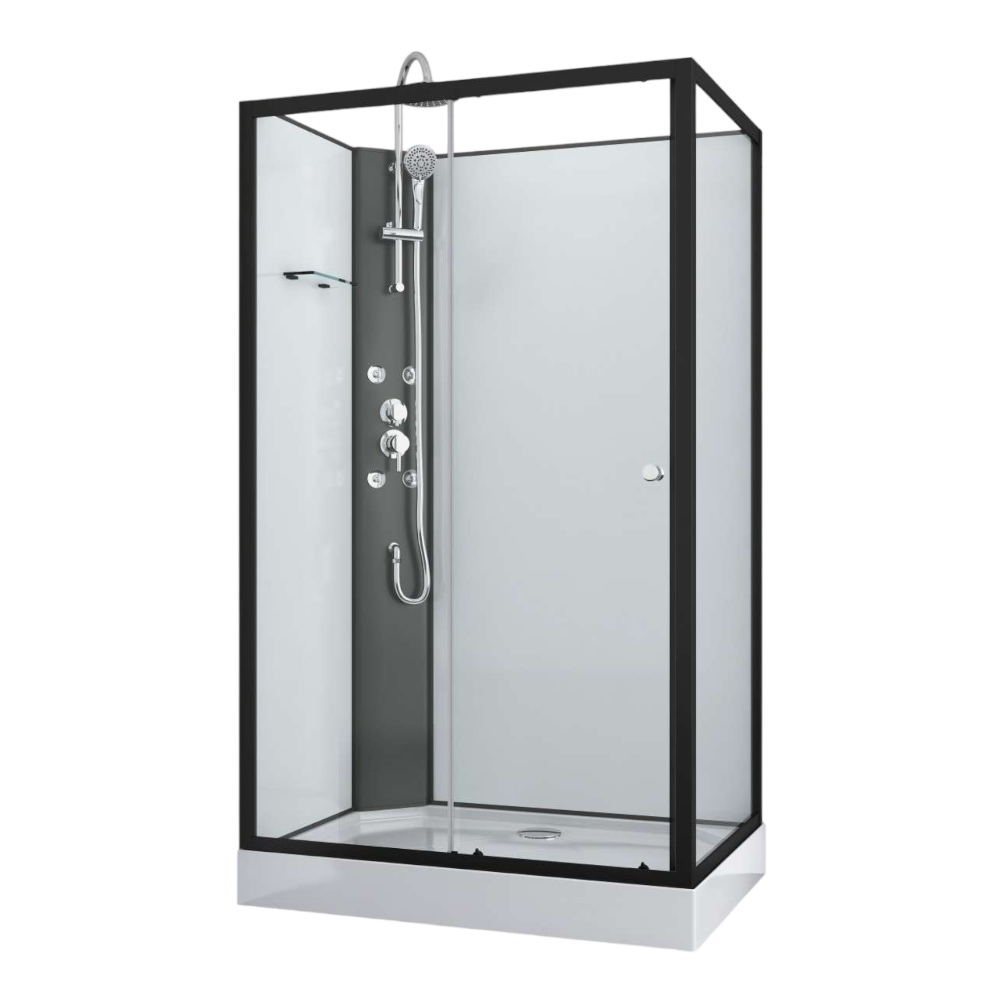 Complete shower cubicle VIVA 1 120x80x225 cm