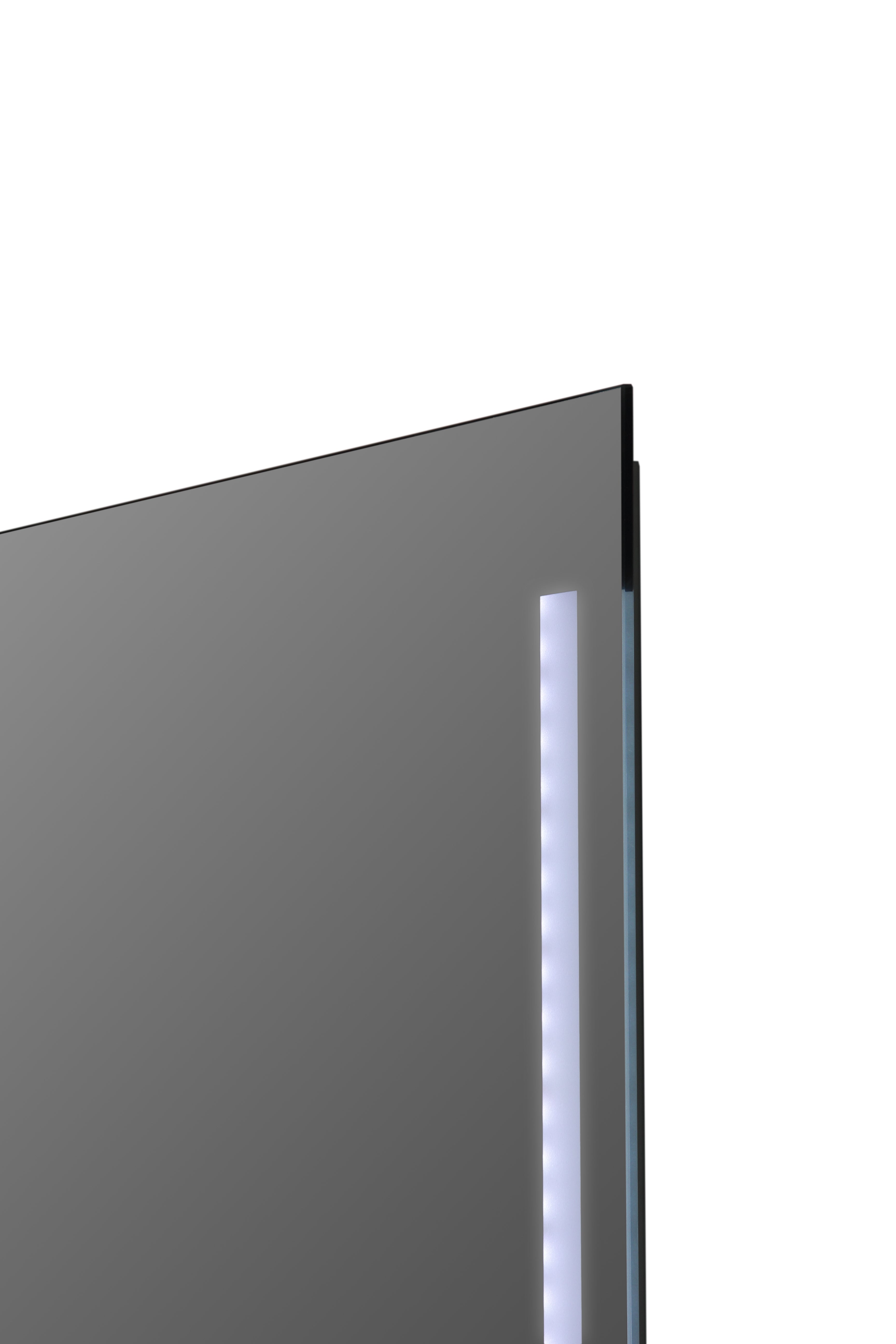 Mirror with LED lighting 90x60 cm
