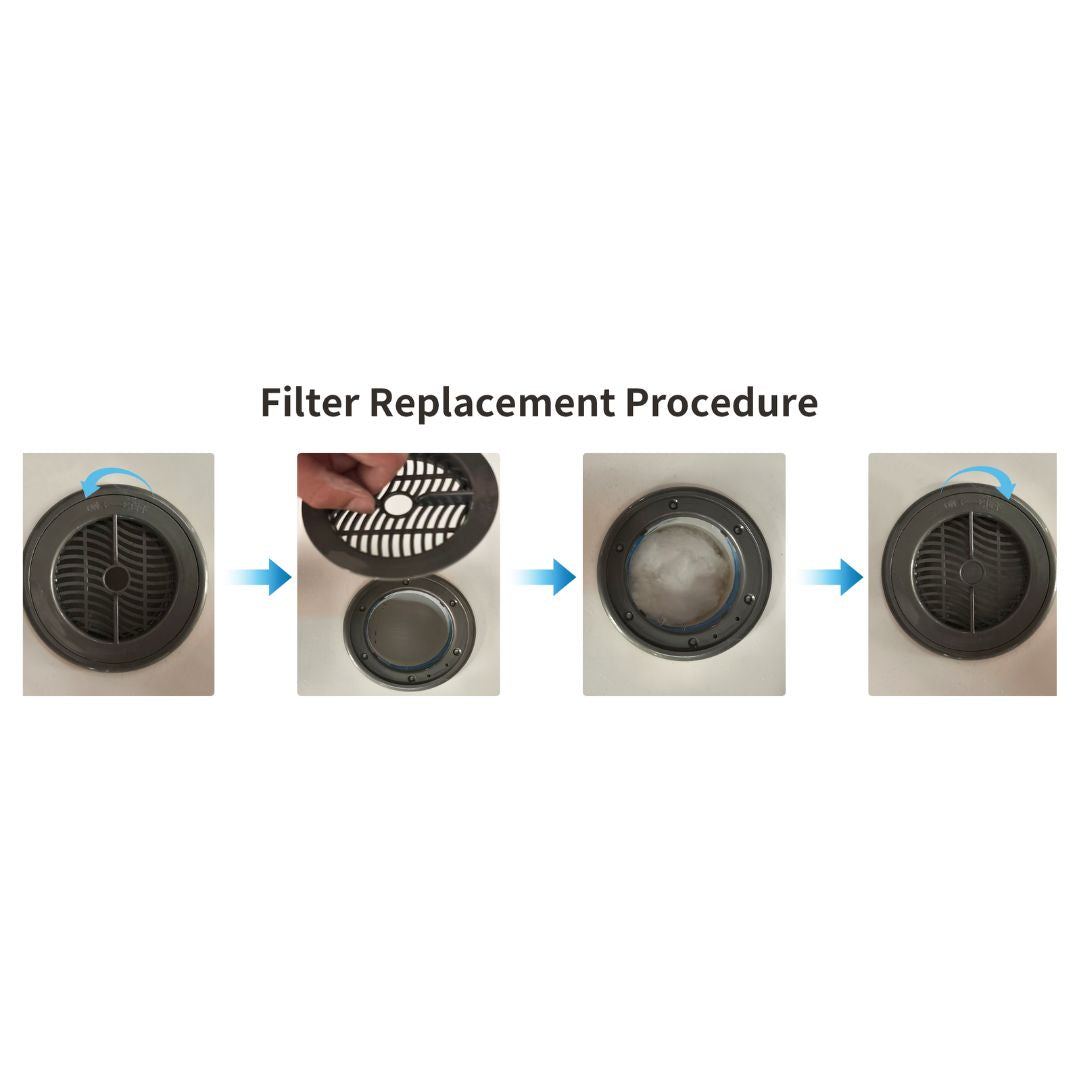 Bola de filtro de agua de repuesto Whirlpool para SPA34 y SPA35