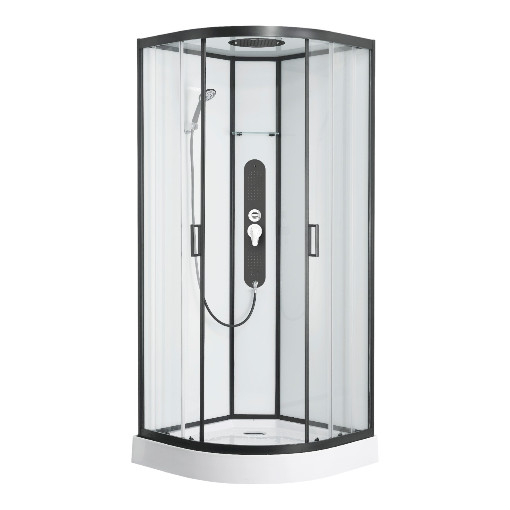 Complete shower enclosure SOHO SKY 1 with quick assembly 90x90x225 cm