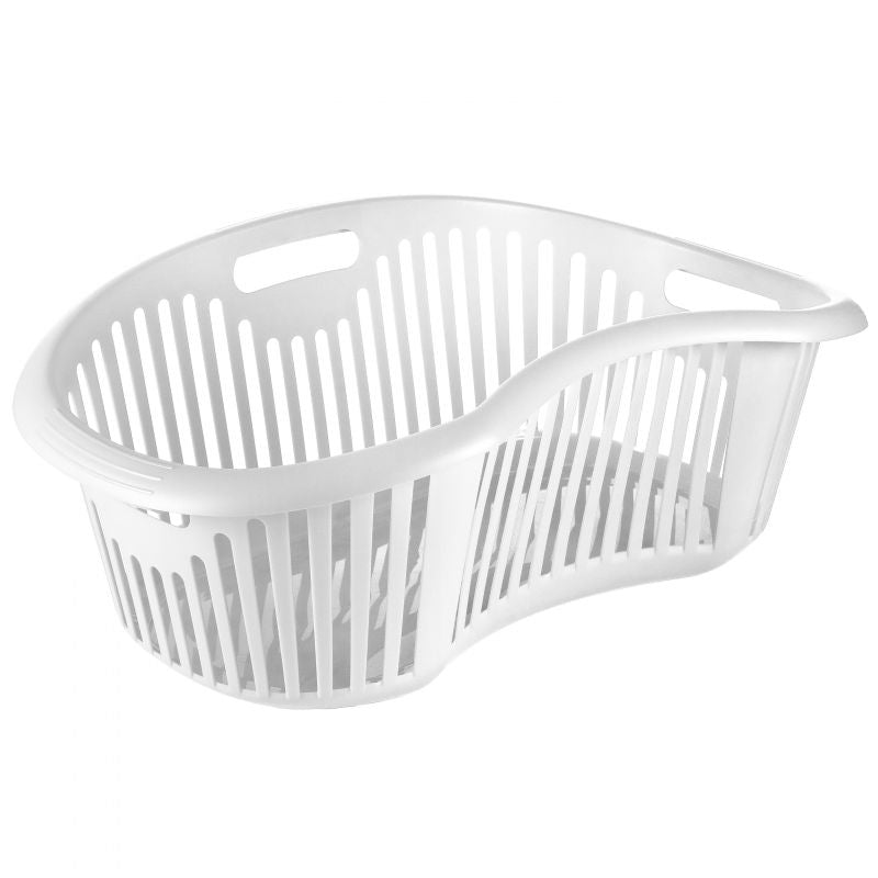 Laundry basket 30L white