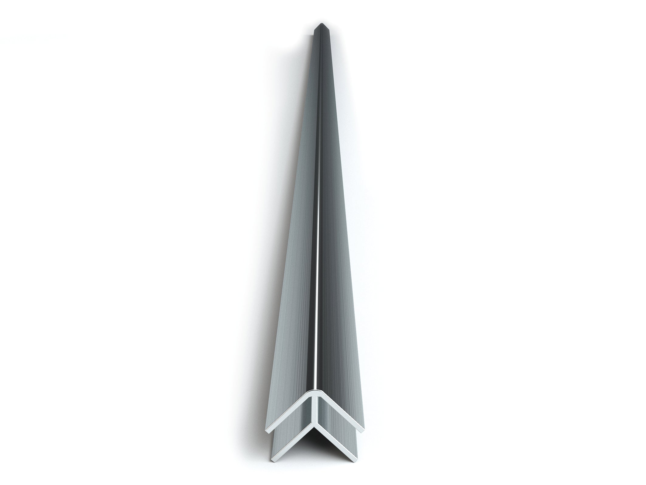 Ausseneckprofil silber matt 255 cm