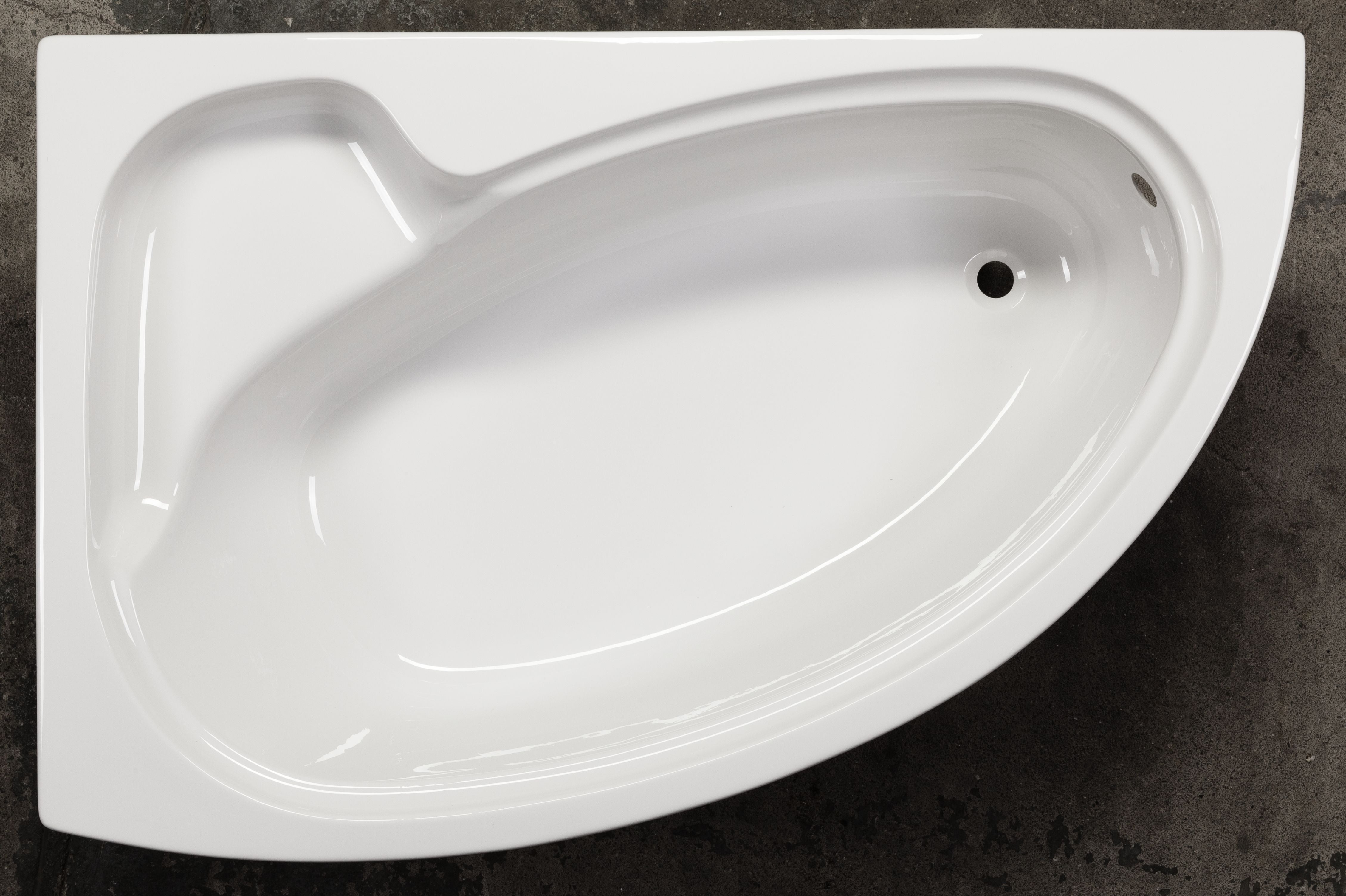 Bañera Creta 153 x 98 x 42,5