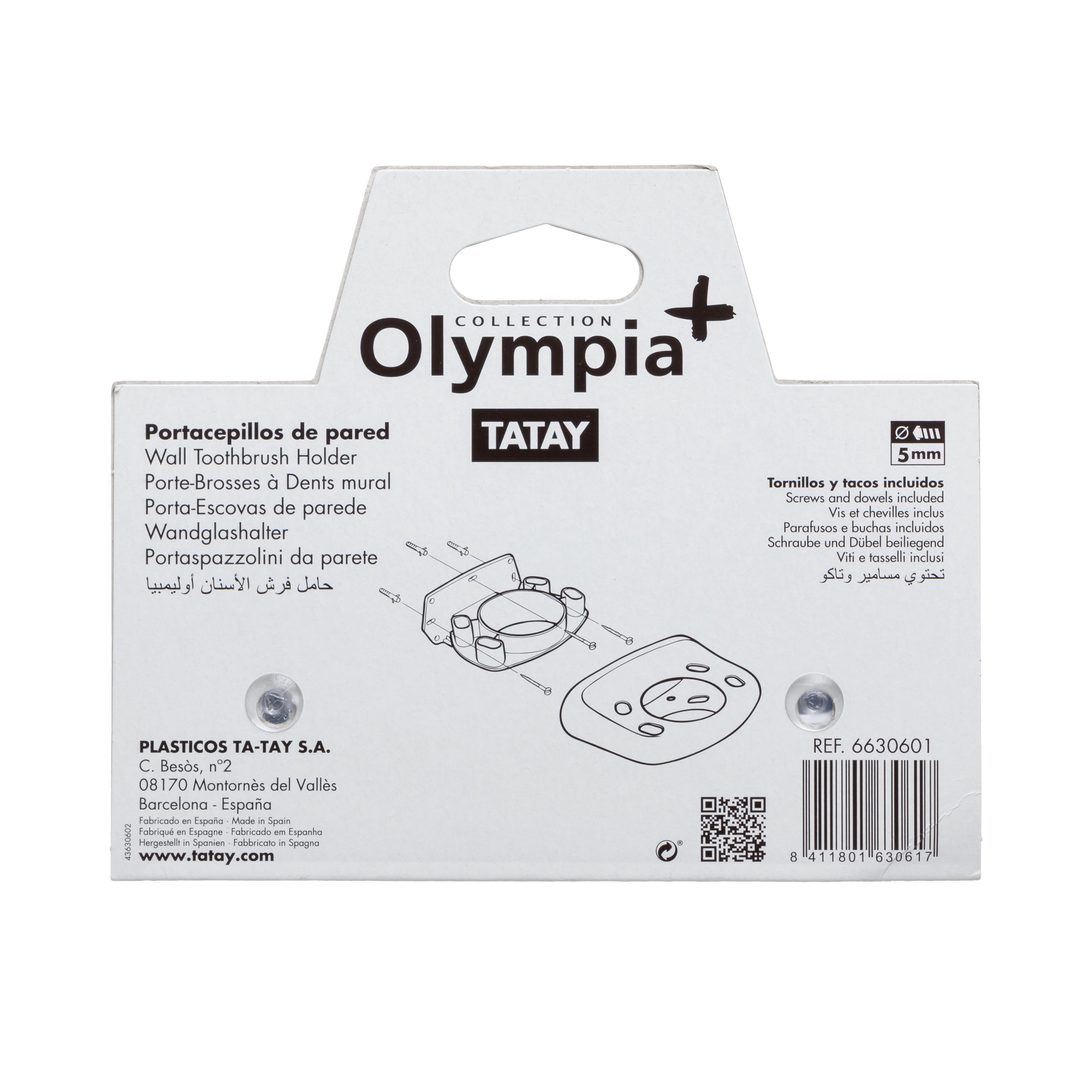 Toothbrush holder OLYMPIA