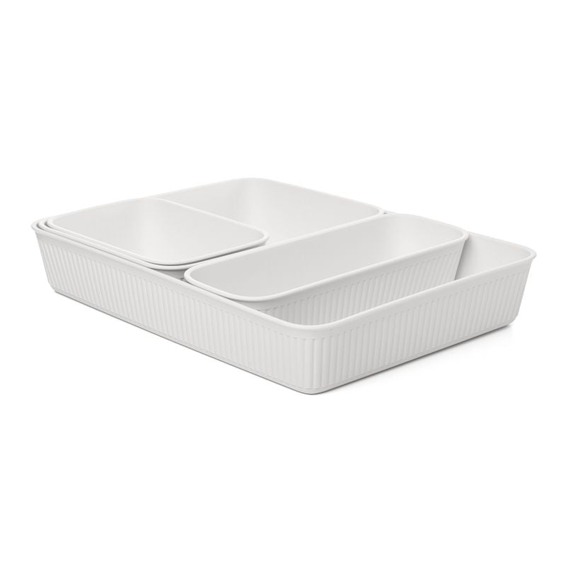 Organizador SET Slim + A6 + A5 + A4 BAOBAB Blanco