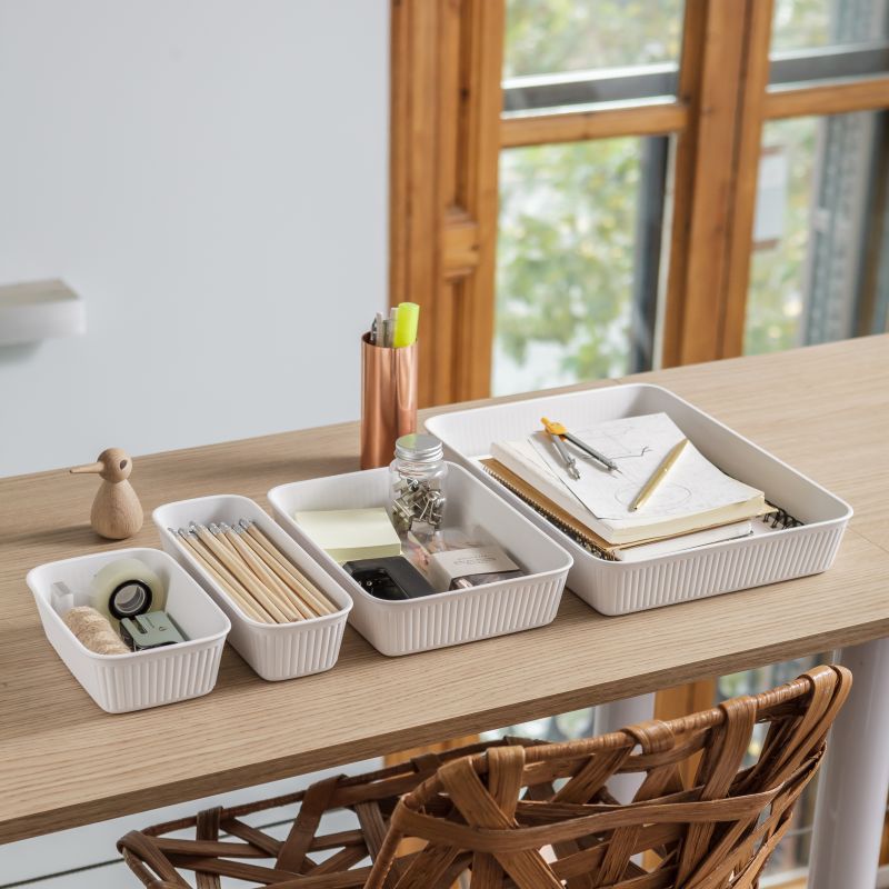 Organizador SET Slim + A6 + A5 + A4 BAOBAB Blanco