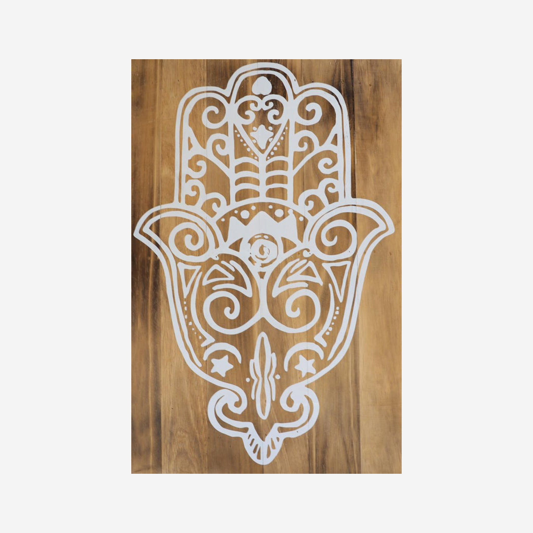 Wanddeko Mandala Hand