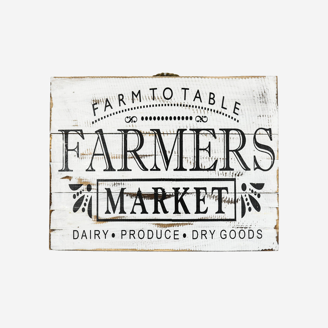 Wall decoration Farmers market