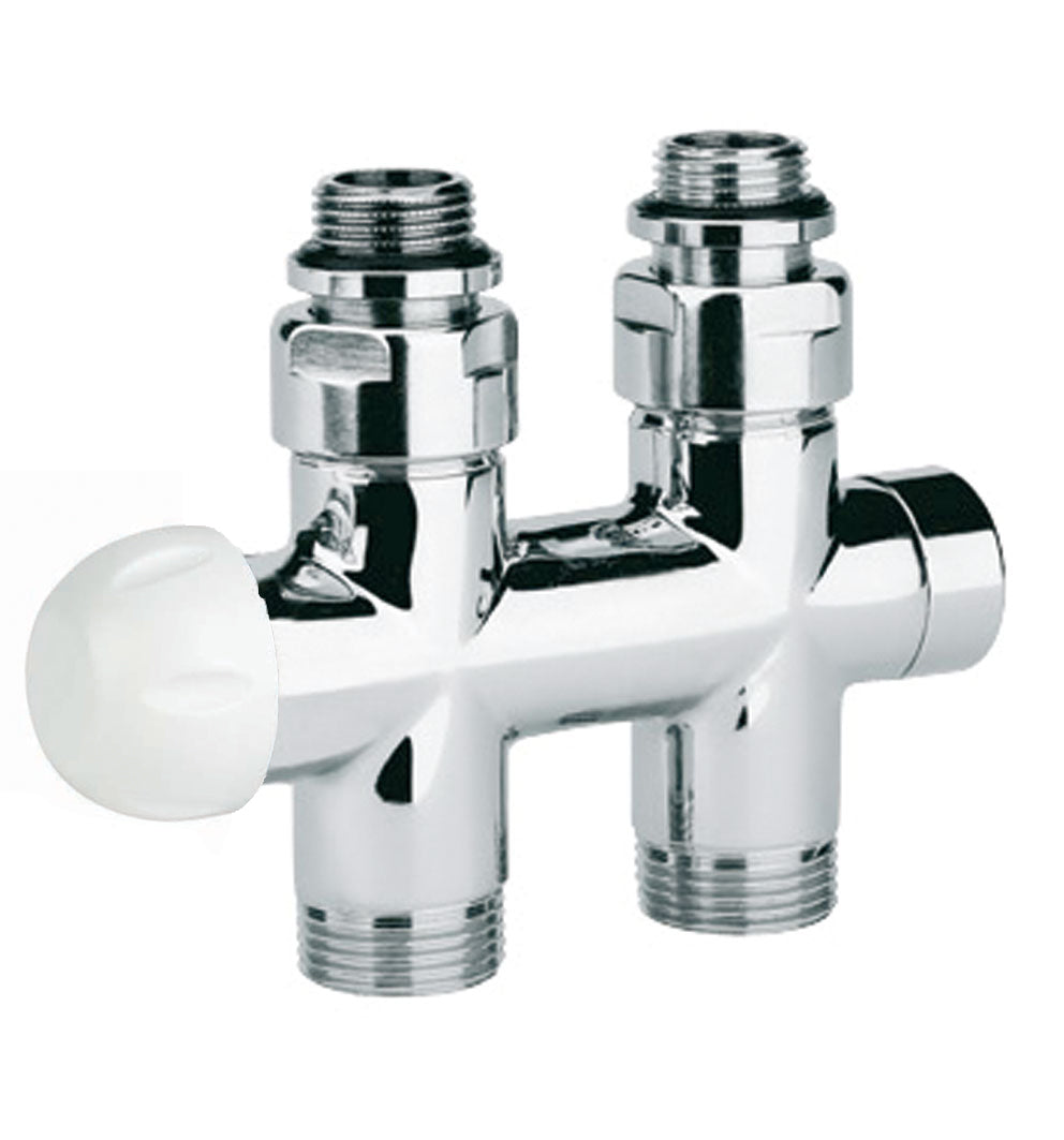 Valve version for straight mounting