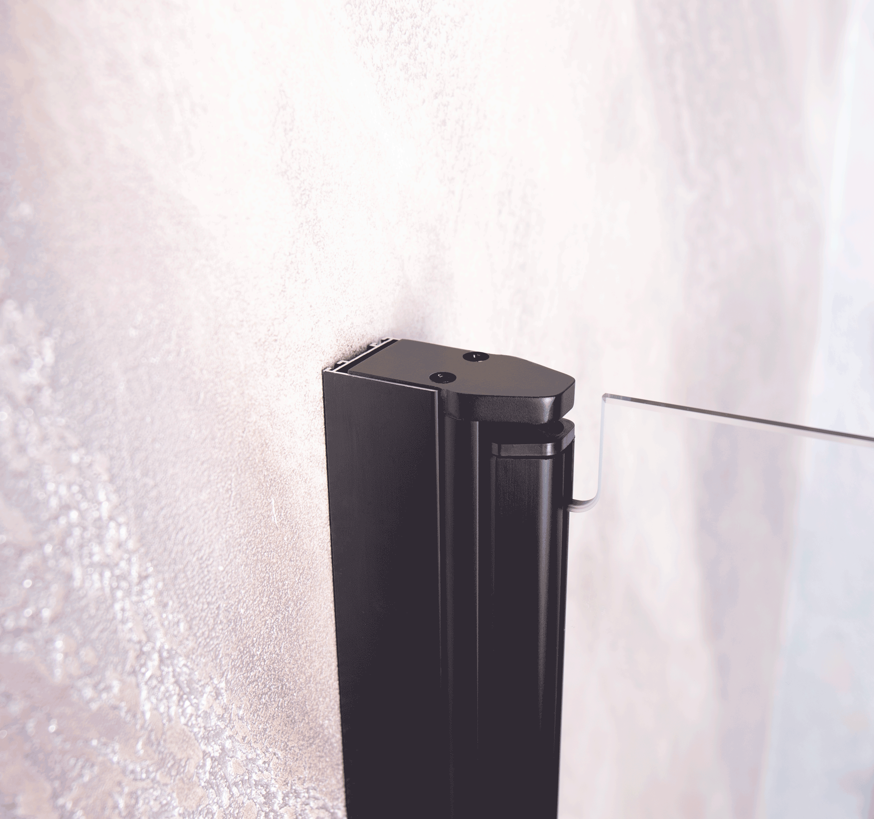 YOUNG BLACK fixed glass element in 6 different sizes