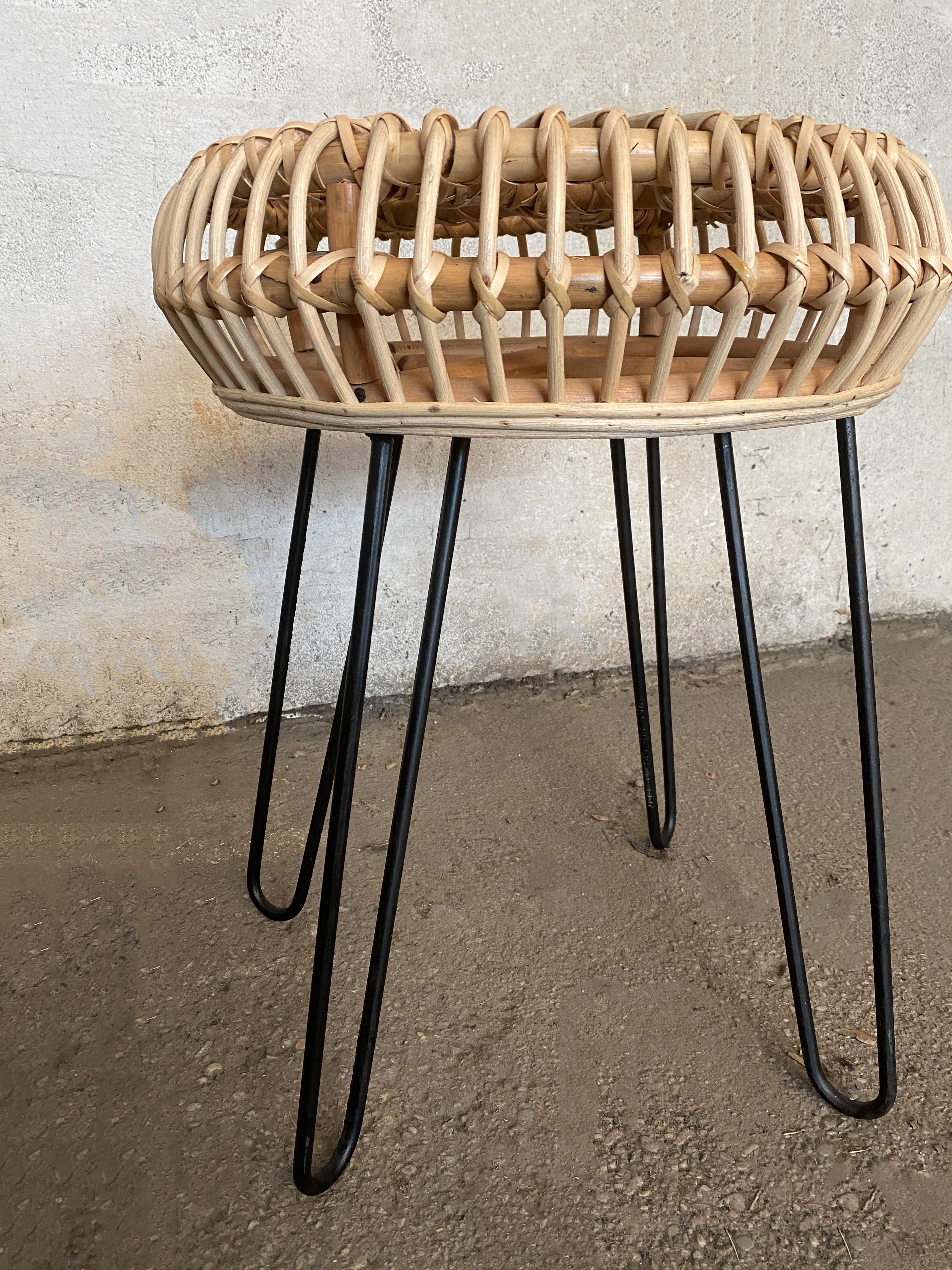 Rattan Beistelltisch NUSA PENIDA