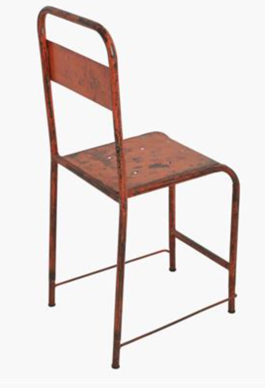 Metall Stuhl JAVA ORANGE