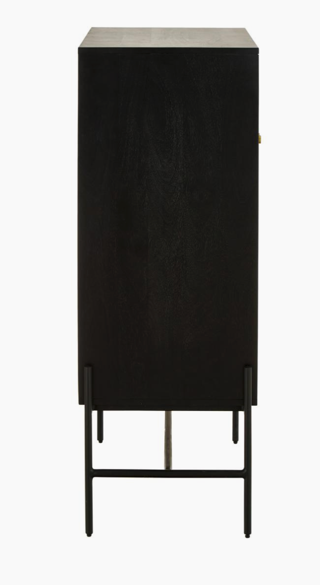 Highboard Kesia with Viennese weave