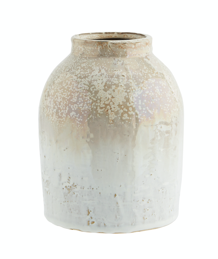 Steingut Vase Melissa Ø 15 x 19 cm
