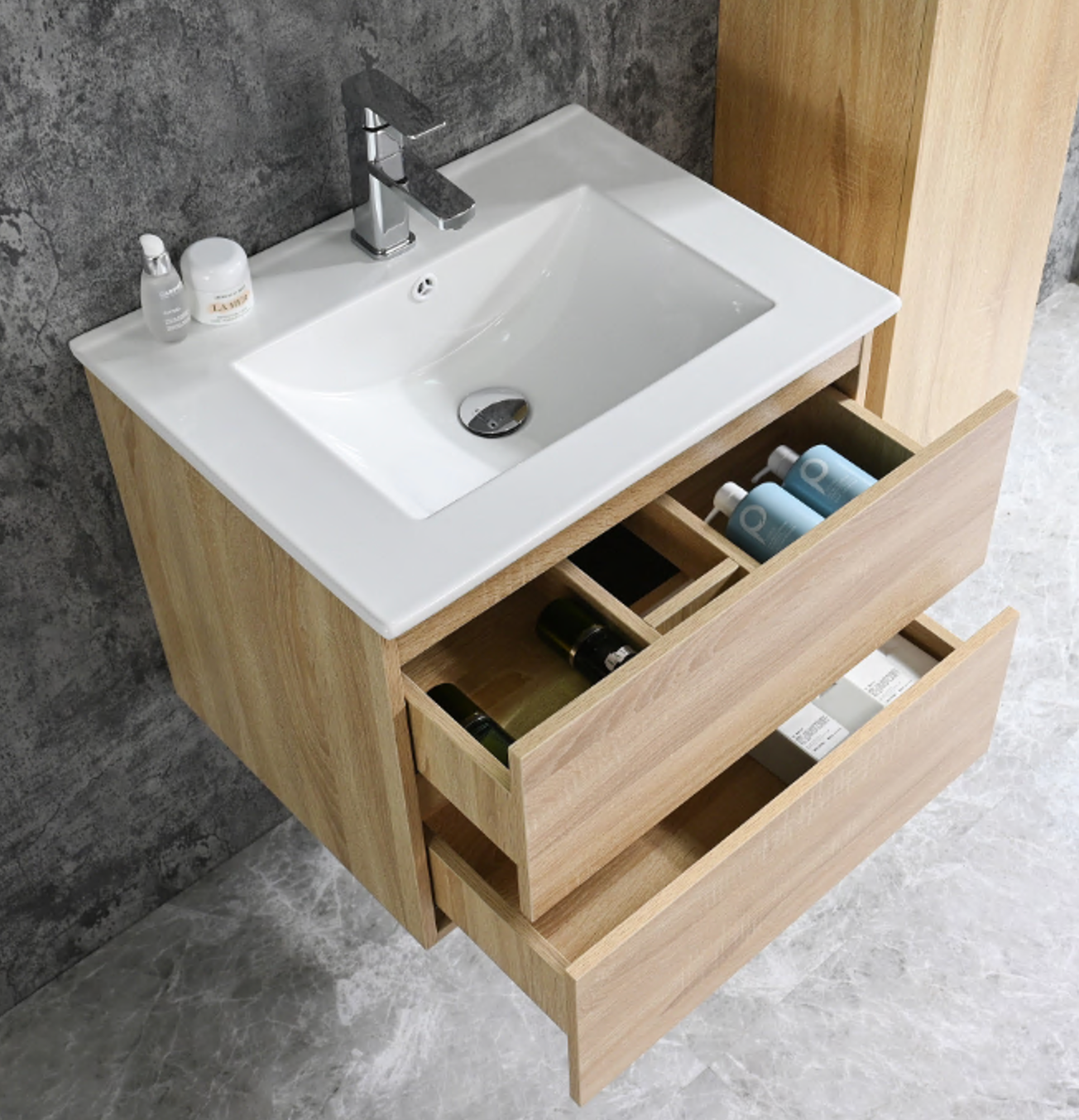 MUEBLE DE BAÑO CORBO 60 MARRÓN