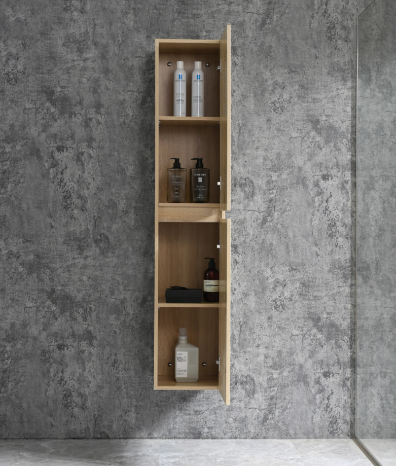 Tall cabinet CORBO 30 BROWN