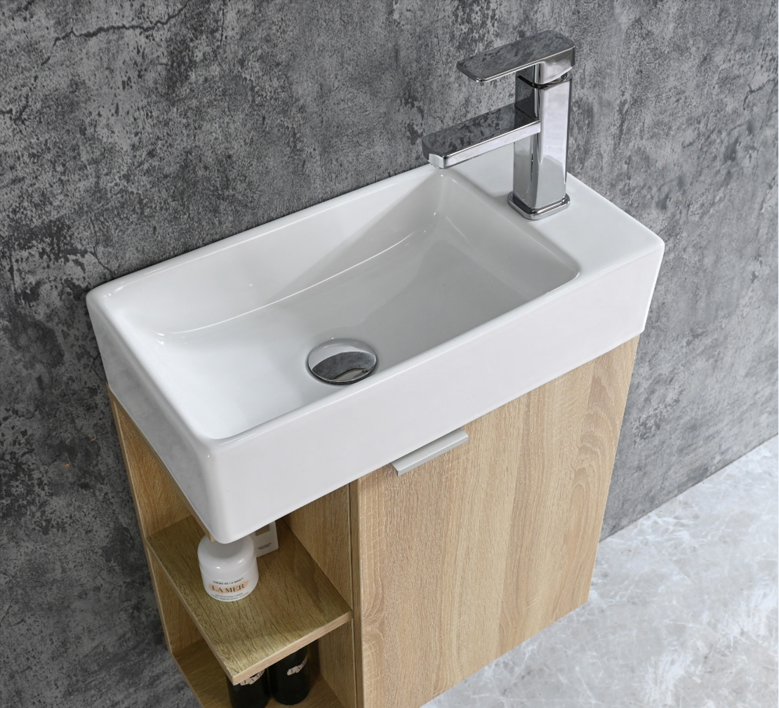 Bathroom furniture set SPRING 50 BROWN