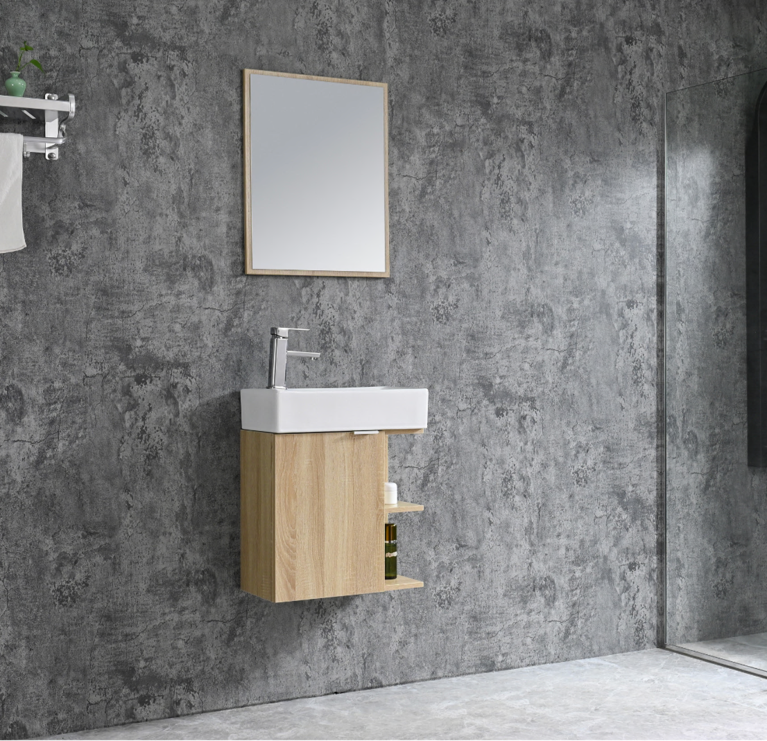 Bathroom furniture set SPRING 50 BROWN