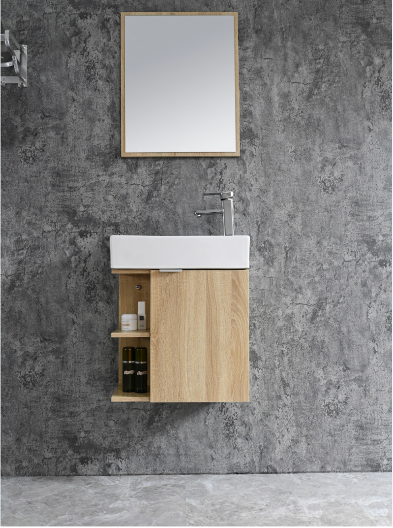 Bathroom furniture set SPRING 50 BROWN