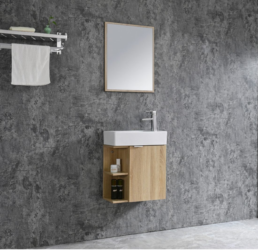 Bathroom furniture set SPRING 50 BROWN