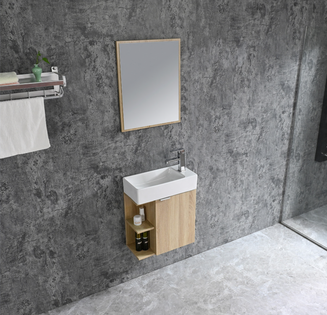 Bathroom furniture set SPRING 50 BROWN