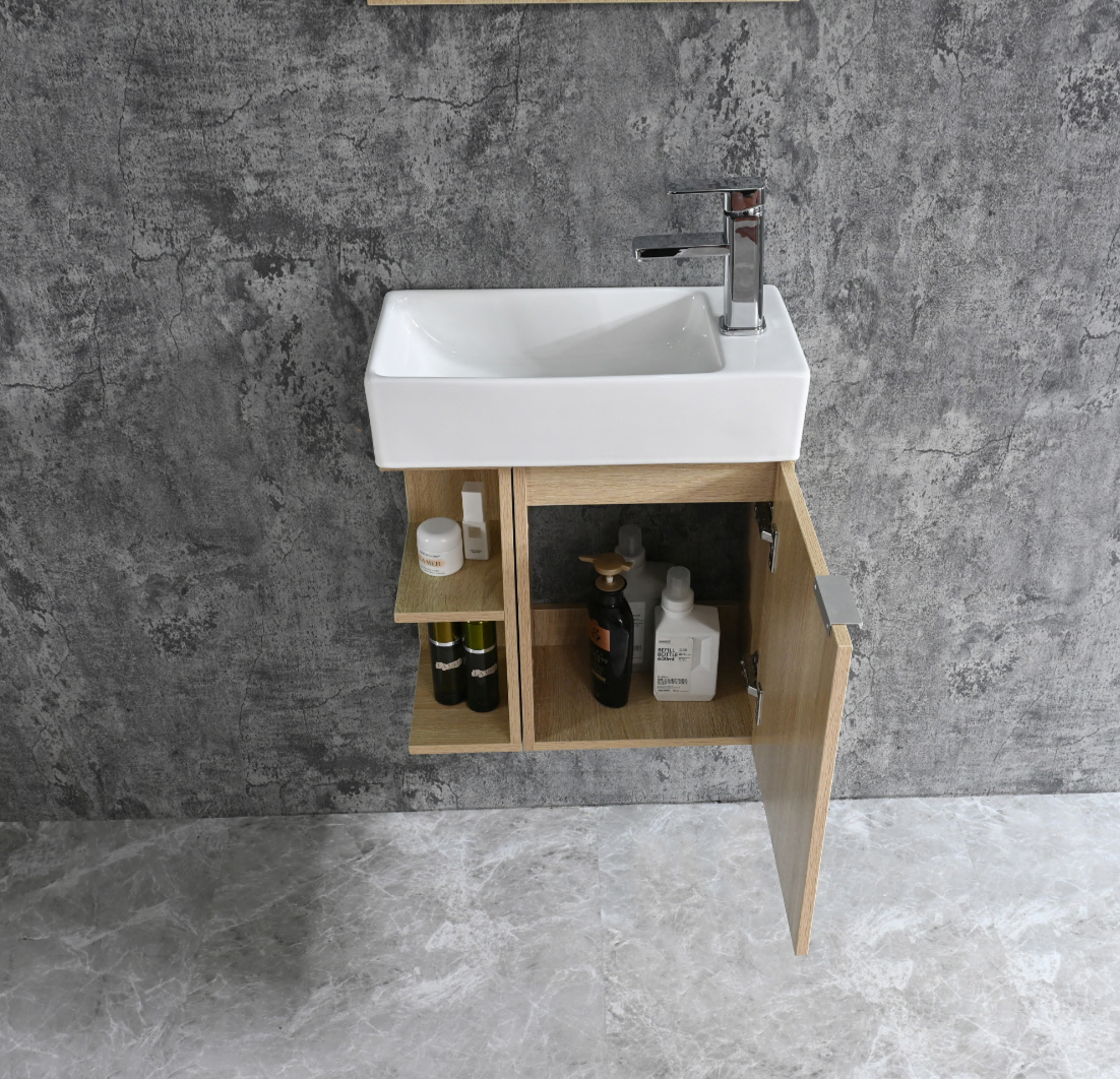 Bathroom furniture set SPRING 50 BROWN
