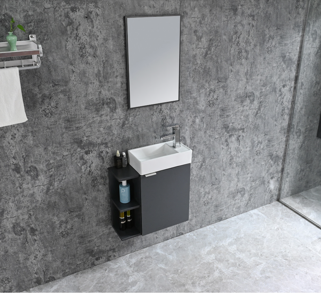 Bathroom furniture set CLOUD 55 GREY