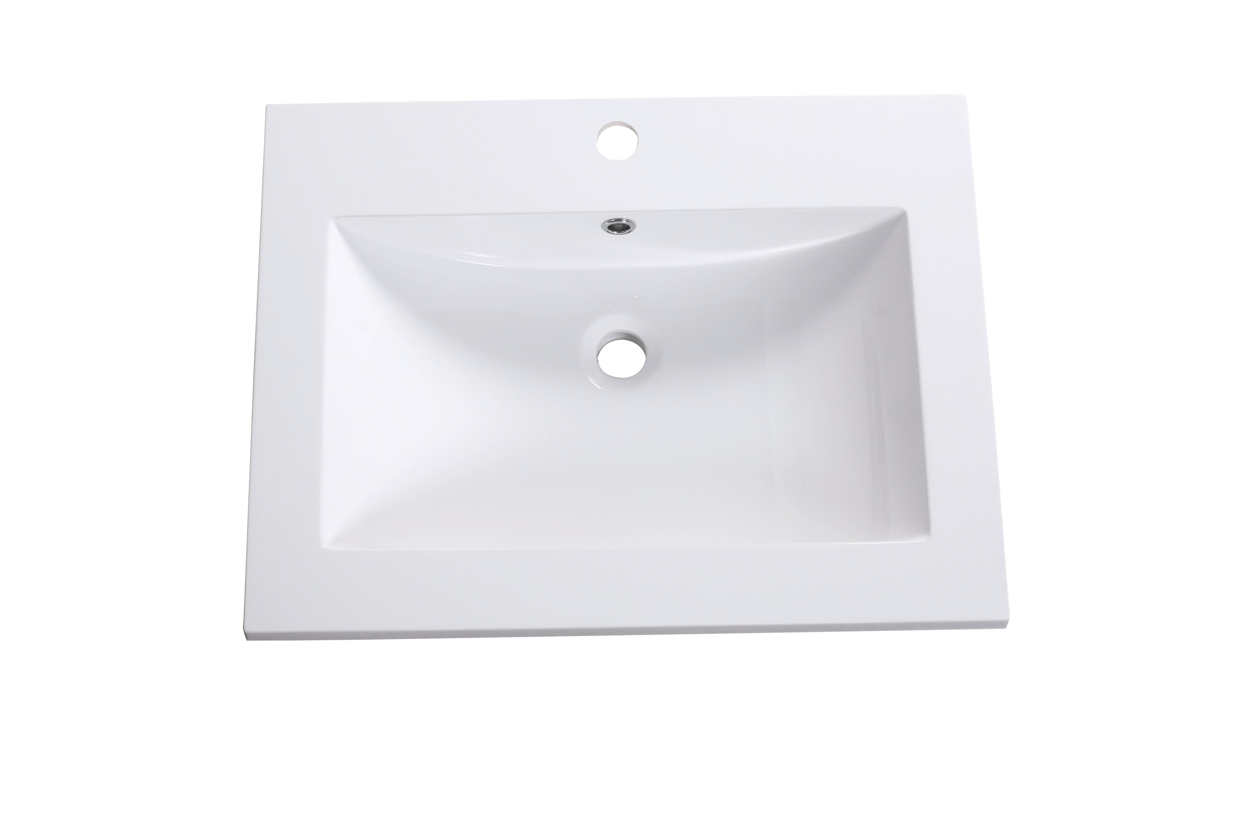 Waschbecken aus Mineralguss 60x46x11,2 cm