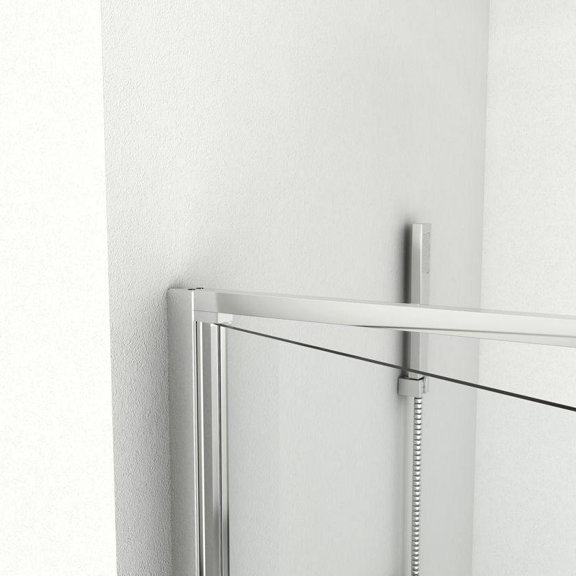 Eckduschkabine ELITE CHROM mit Easy Clean in zwei verschiedenen Größen