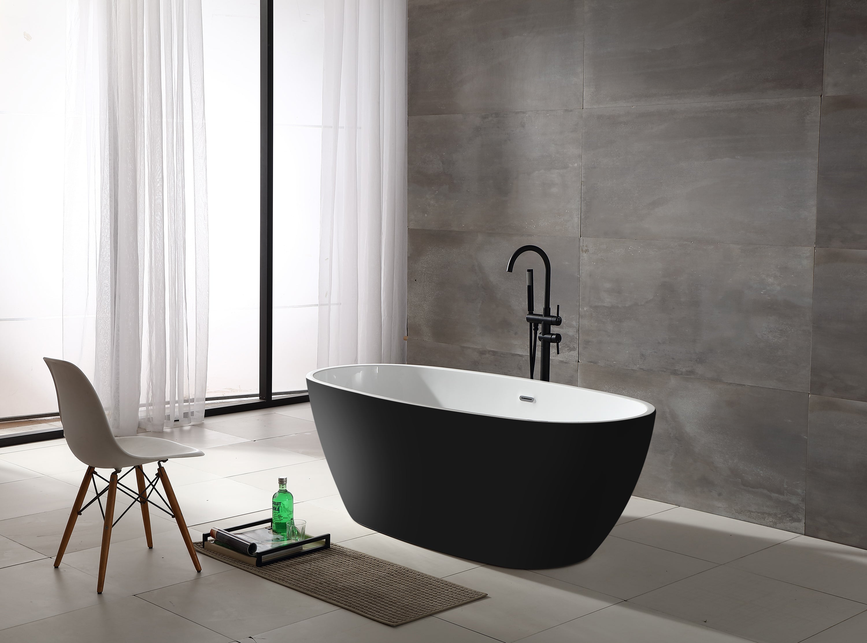 MANHATTAN bathtub 170x80.6x60 cm