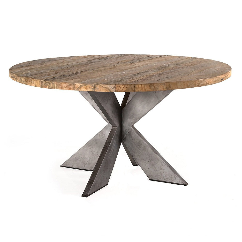 Runder Teak Esstisch Tim 140