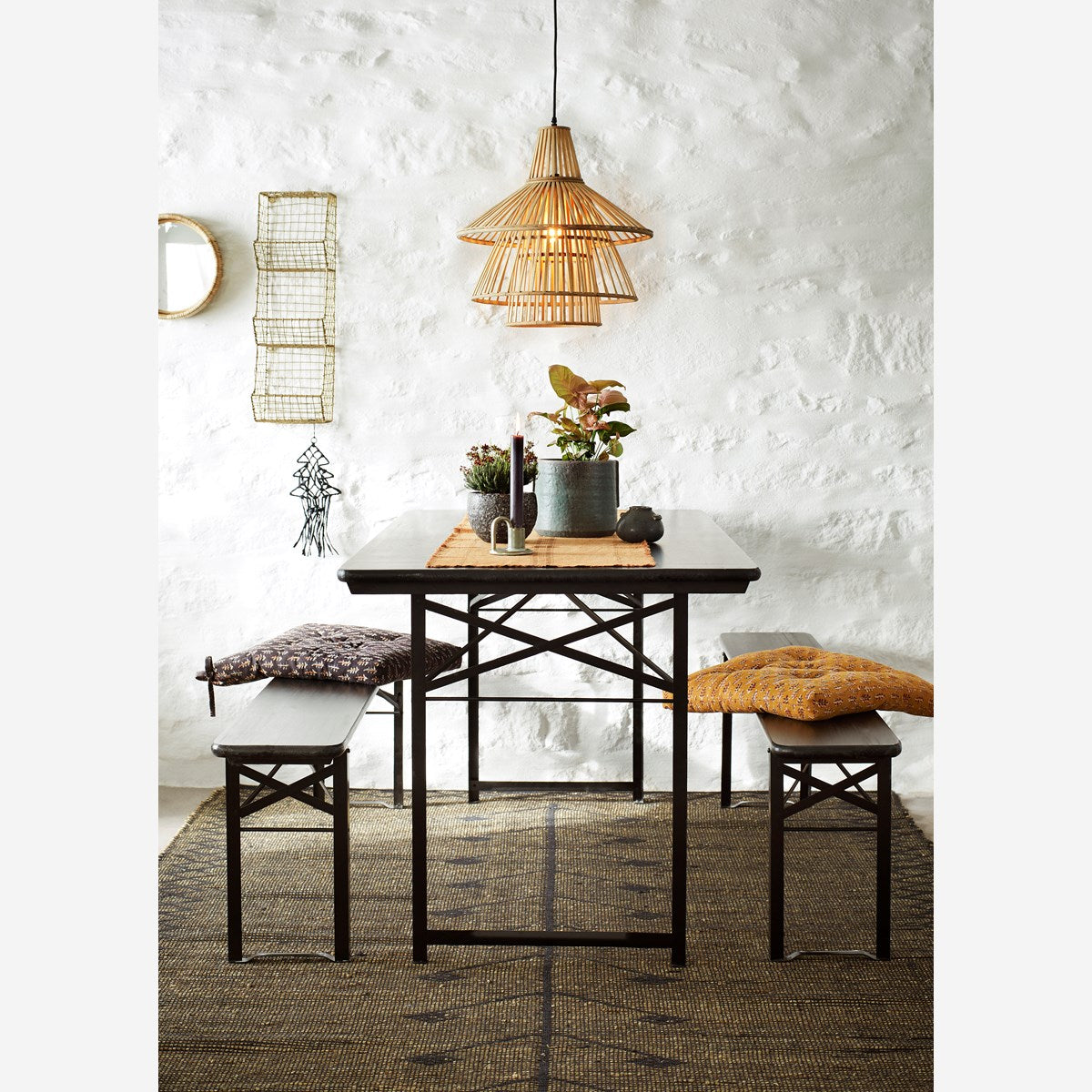 Steinzeug Blumentopf 3er Set