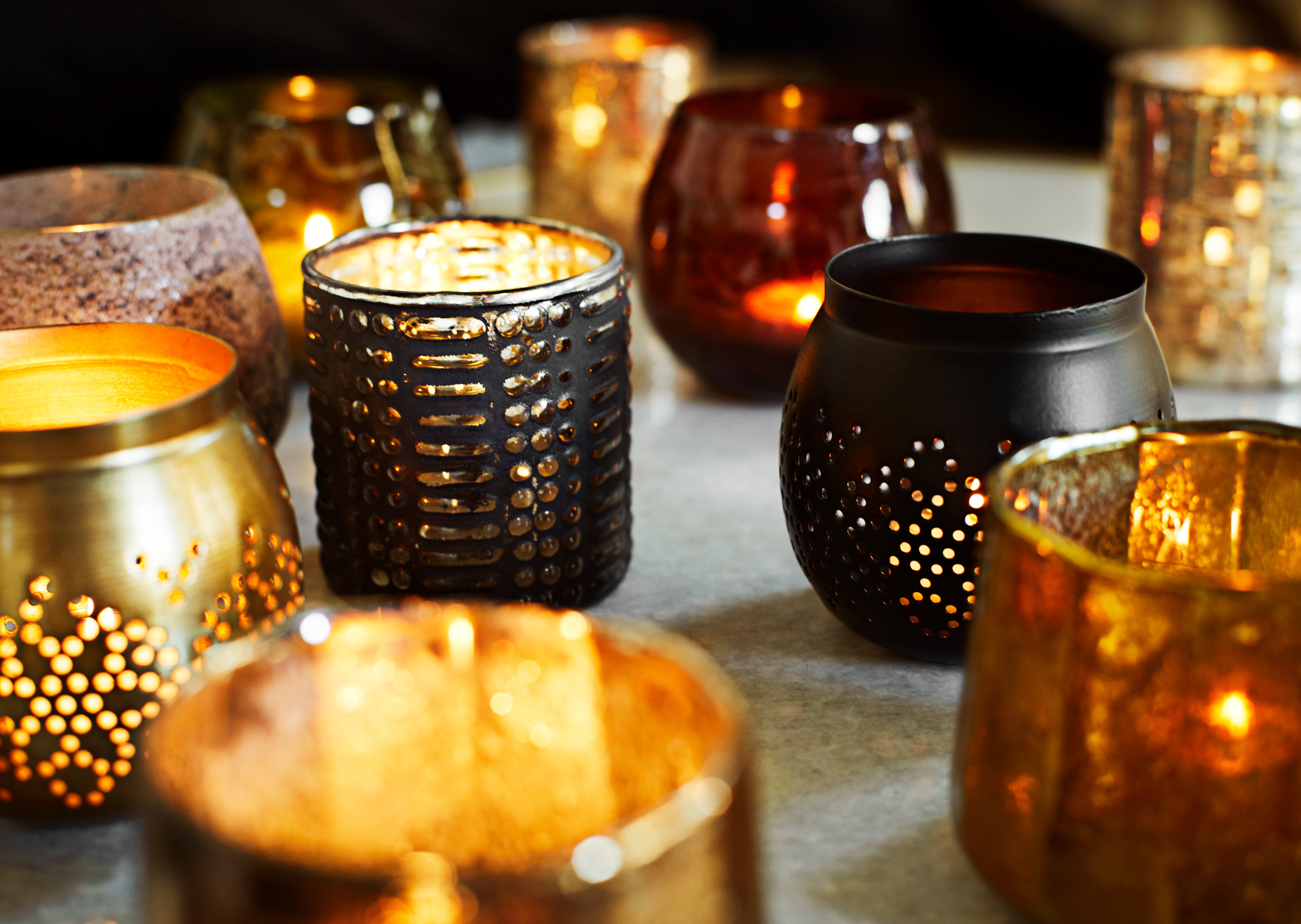 Tealight holder BLACKCHAIN