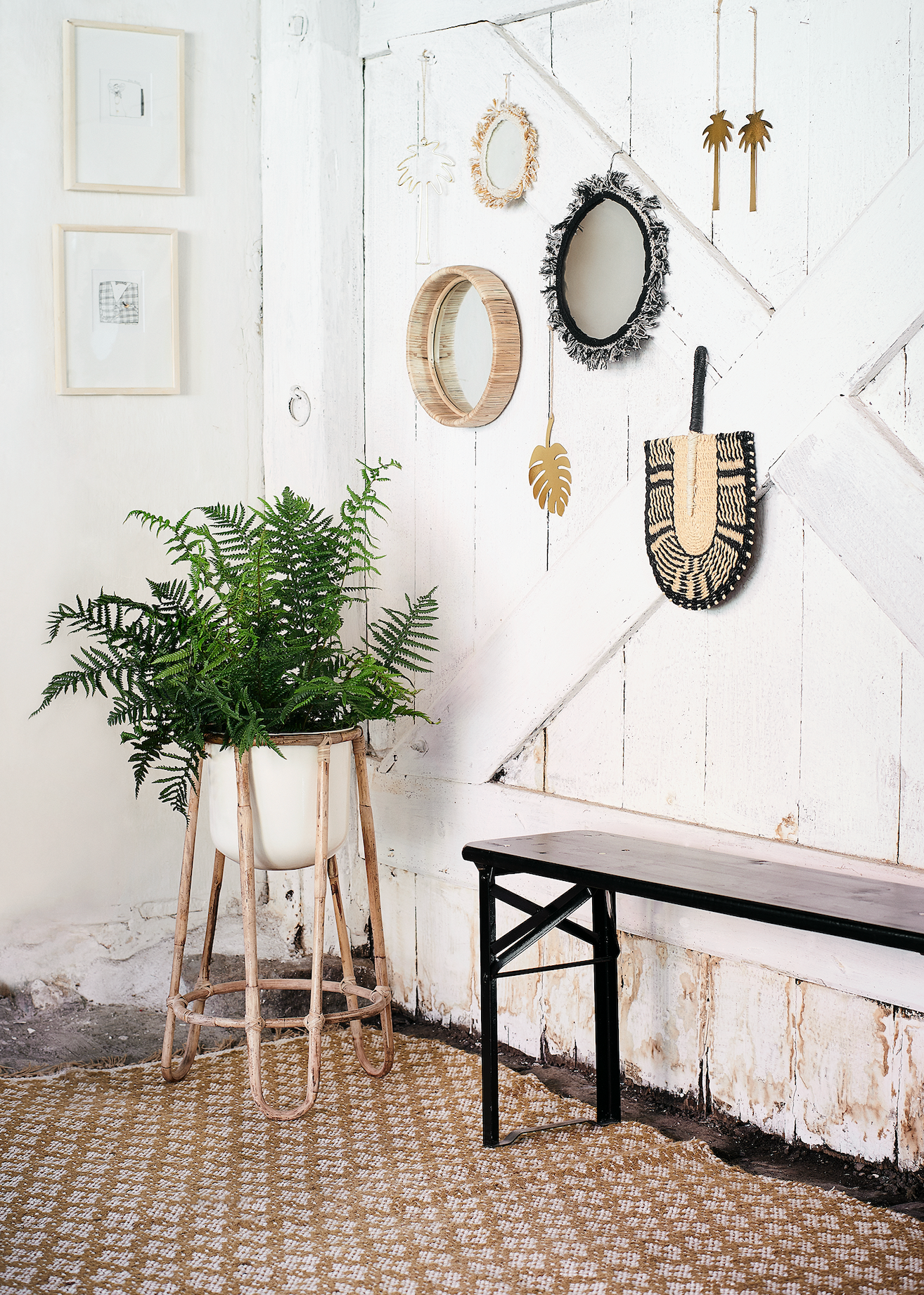 bamboo flower holder